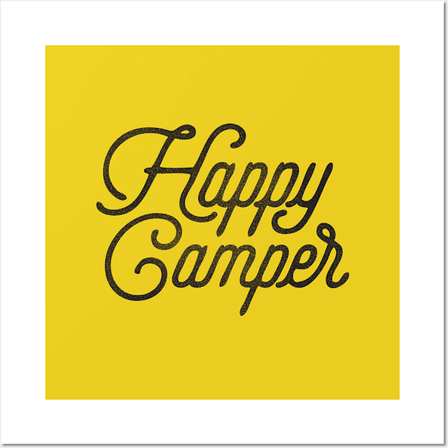 HAPPY CAMPER Wall Art by cabinsupply